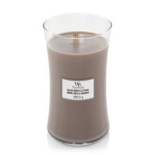 WoodWick Black Amber & Citrus Large Hourglass Candle
